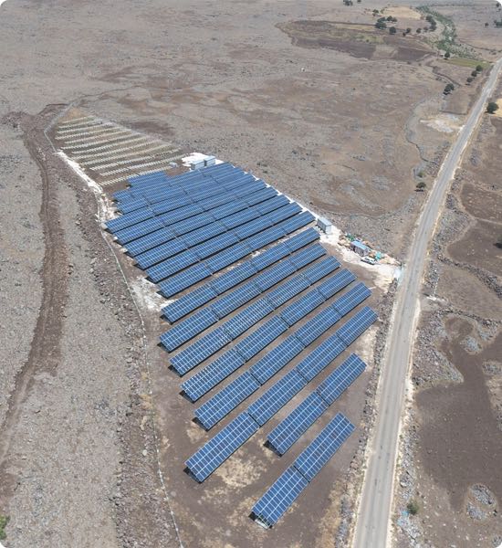 Samlı Solar Enerji Seymenli projesi içinde yer alan 430 kwp lik tesisin montajını tamamladı.